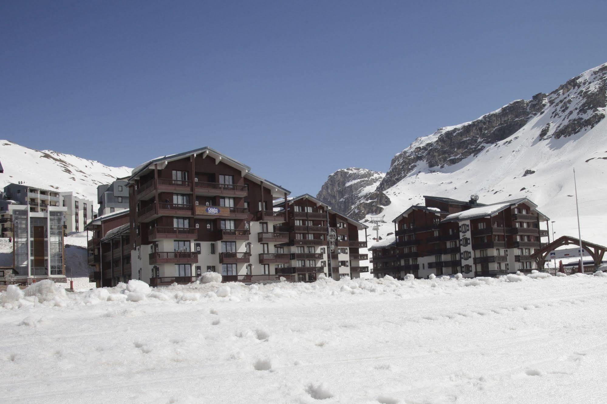 Residence Odalys Le Rond Point Des Pistes Tignes Kültér fotó